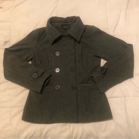 3/40$ Digital Clothing - Dark Grey Coat - Picture 1 of 5